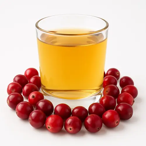 Cranberries with Apple Juice 