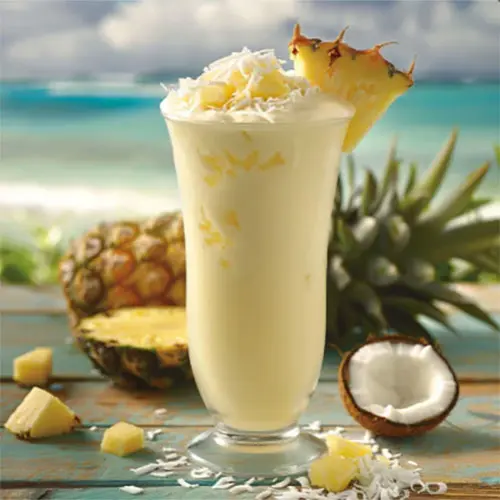 Pineapple and Coconut Crush Smoothie