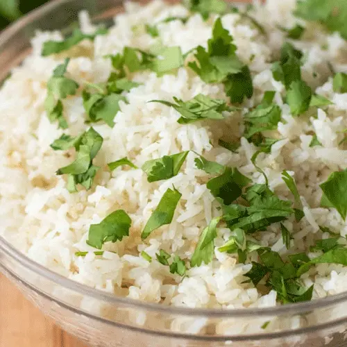 Jasmin Rice with  Green Peas