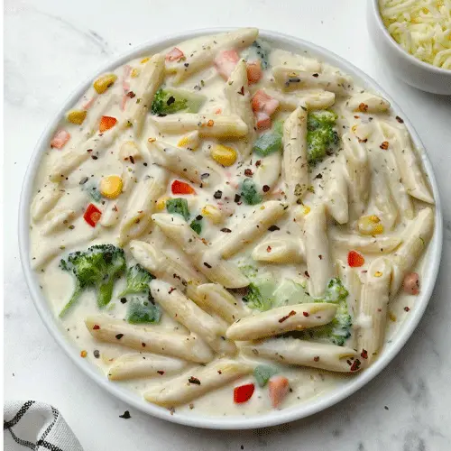 Organic White Pennette 