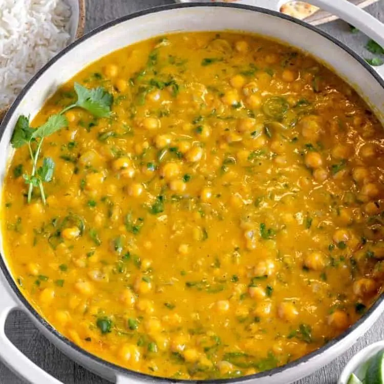Split Chickpeas Curry