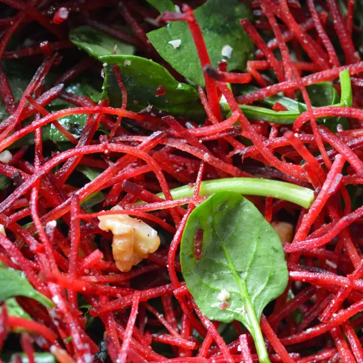 Beetroot Salad Maple Walnuts